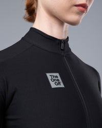 LANGARMTRIKOT NEON DAMEN FUTURE BLACK 